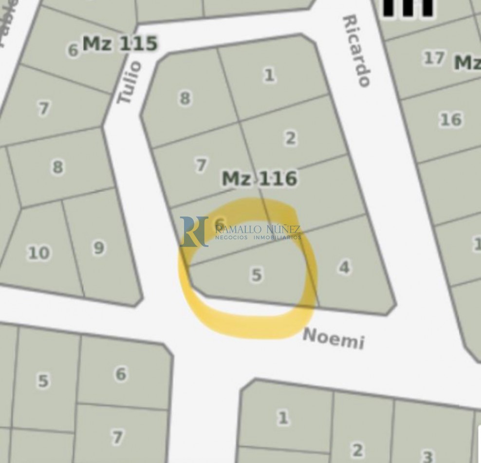 OPORTUNIDAD Terreno de 680 mts2 - Sierra de los Padres