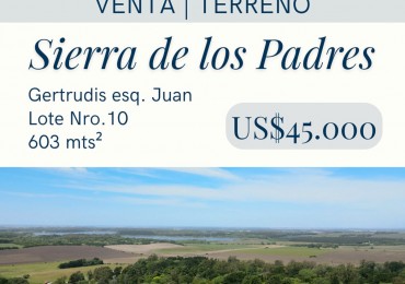 Lotes en Venta Sierra de Los Padres